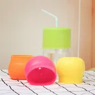 Custom and Wholesale Baby Gift Sets FDA approved Silicone Sippy Cup Straw Lids