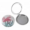 party return gifts metal luminous makeup 22 or 16 metals metal touch fancy pearl beauty PU compact mirror