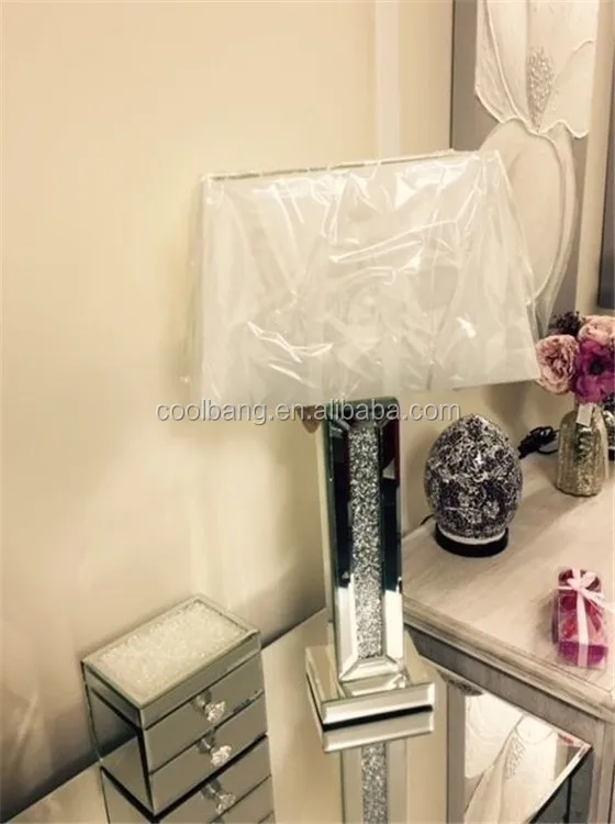 wholesale decorative beside lamp mirror table lamp