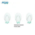 New Removable Bathroom Kitchen Plastic Adhesive Wall Strong Paste Hook Stick Home Key Towel Hanger Holder Hooks