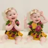 Embroidery Baby Girl Floral Rose Romper Boutique Wholesale Price 2017 Newborn Baby Girl Names Girl