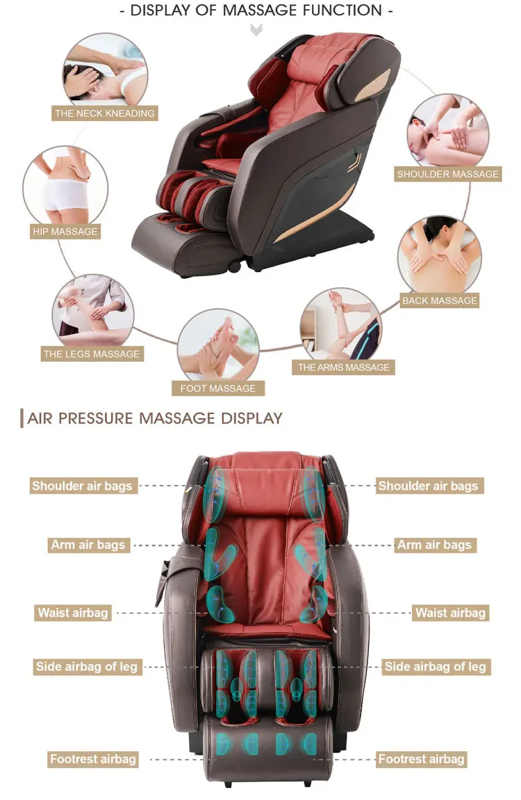 COMTEK RK7805LS Soft 3D Zero Gravity Massage Chair