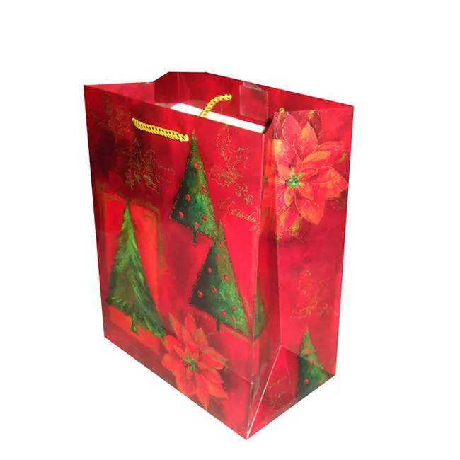 2017 new year 3d new designers christmas gift paper bag des
