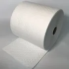 industrial spill control high quality meltbrown spill control oil only sorbent dimpled absorbent roll factory