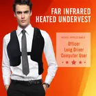 USB warm electric battery heating far infrared safety heated vest