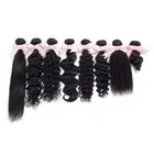 High Quality Unprocessed Raw Cuticle Aligned Brazilian Hair 12A Virgin Hair