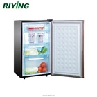80L small upright freezer mini vertical freezer with 4 crisper drawers