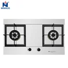 Indian home table LPG propane two burner home gas cooking stove for kitchen use