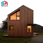 Wooden effect house, portable construction fast, from China