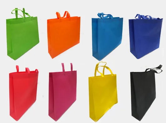 Custom hot pressure non-woven shopping bags/wholesale handle nonwoven bags
