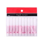 nail glue factory direct professional healthy transparent acrylic gel nail art removable liquid nail glue