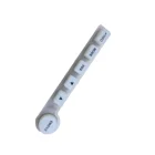 silicone rubber buttons elastomer white keypad
