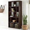 /product-detail/dark-walnut-color-space-saving-5-tier-wood-shelf-bookcase-60632359810.html