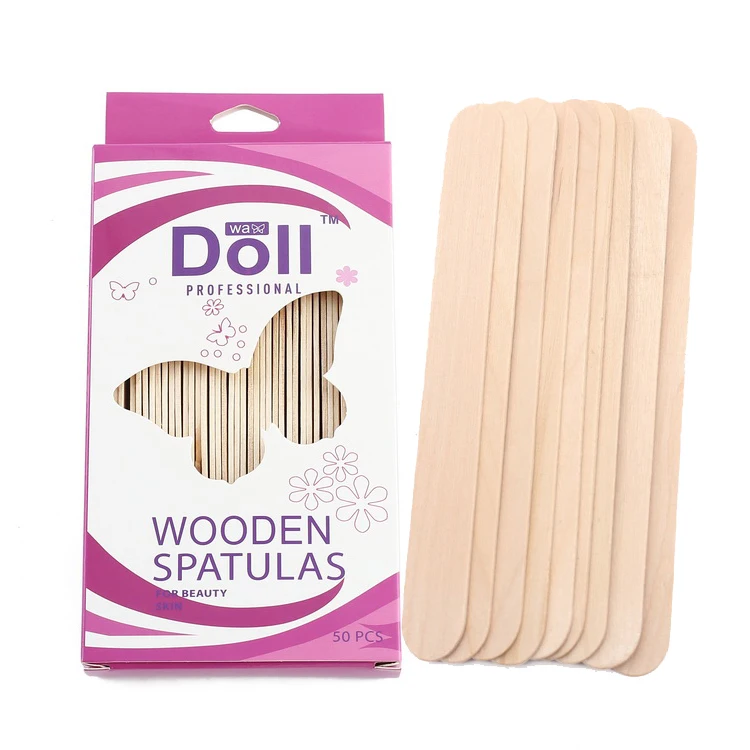 Doll Wax 50 Pcs Factory Prices Spatula For Hair Removal Waxing