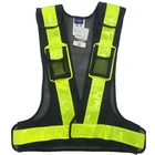 High Visibility Running Reflective Belt Vest Safety With Pockets