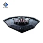 Custom Chrome Logo Sticker Emblem Abs Car Logo Badge