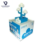 cardboard pallet displays for Sanitary napkins products storage displays floor stand paper pallet