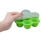 Factory Wholesale BPA Free Heat Resistant Silicone Egg Bites Molds