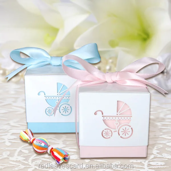 customize design baby shower gift box set chocolate window candy