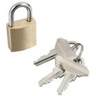 25mm Steel Shackle Safety Brass Padlock with Master Key