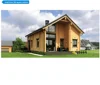 Luxury large 3 bedrooms prefab wooden home kit/ prefab house design for homestay