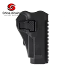 Xinxing Army Police Concealed Black Belt Tactical Plastic Pistol Gun Military Holster GH04