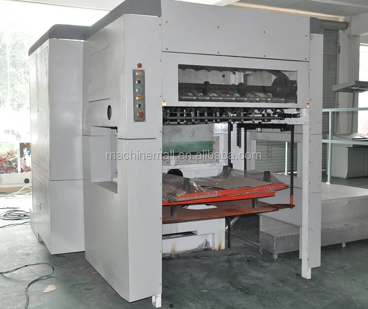 super grade semi automatic corrugated board printed box die cutting machine