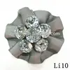 Li10 The Most Fashion Style Fablic Shoe Flower For Slipper