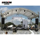 Outdoor performance universal aluminum stage roof truss structure