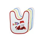 custom print Sublimation Blank Baby Bibs, DIY baby Bib
