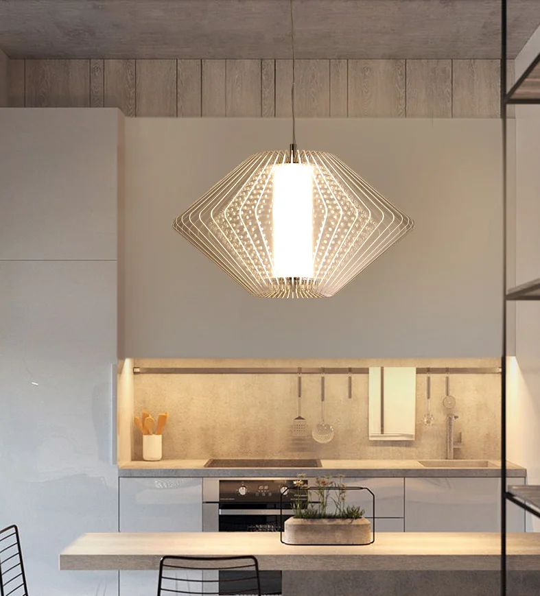 Fashion new style hotel residential living room glass decoration modern led pendant light chandelier