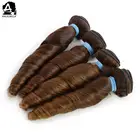 Angelbella Human Hair Braided Bun Double Drawn!!!100% Remy Hair Extension Dropship