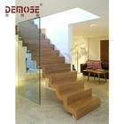 kit cantilever stairs teak staircase beauty wood staircase