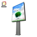 street advertising signboard large outdoor led signs aluminum frame billboard