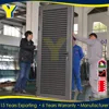Hot design double glazing hinged door/shutter door windows comply with australian standard/pvc window with roller shutter