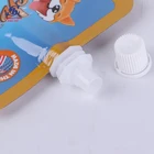 Wholesale Disposable Made Certifications Spout Pouch Packaging,Oem Liquid Pouch Bag