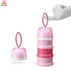 Formula Dispenser Box Cute Feeding Case Food Storage Baby Milk container for powder