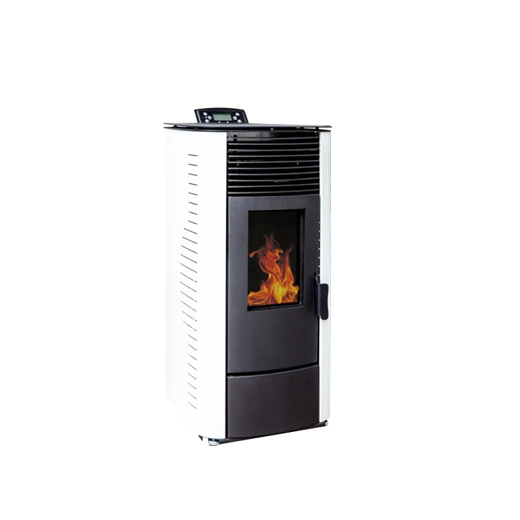 Modern Automatic Remote Control Wood Pellet Heater With Efficient Output From Poland