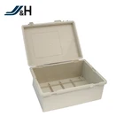 JHPC016 IP65 402*304*165mm Plastic Waterproof Electronic Terminal Enclosure Junction Box ABS/PC Electrical Panel Box