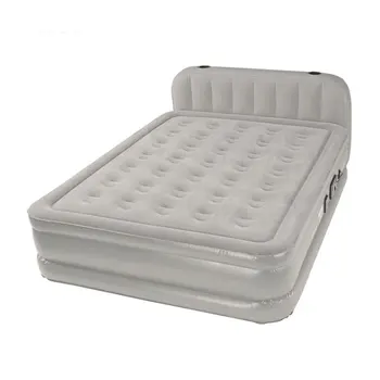 twin queen size inflatable sleep air mattress bed raised