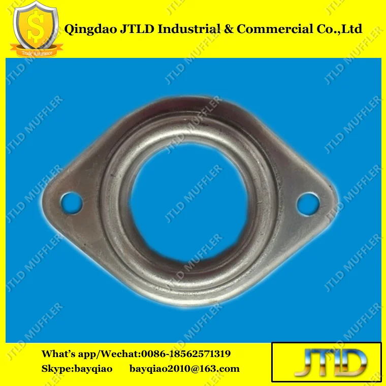 63mm 2-Bolt Exhaust Flange Plate 8mm Thick 2 1//2/" Inch Stainless Steel