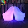 Intelligent Acrylic Bar LED Light Cube Chairs And Tables