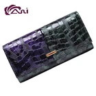 Fani 2018 new arrival rfid blocking card holder leather wallet for women