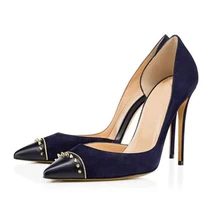 Gracozy party ladies Suede Gem shoes women 2018 dress shoes for women