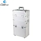 MLDGJ1304 Rolling aluminum beauty nail polish hairdresser trolley case