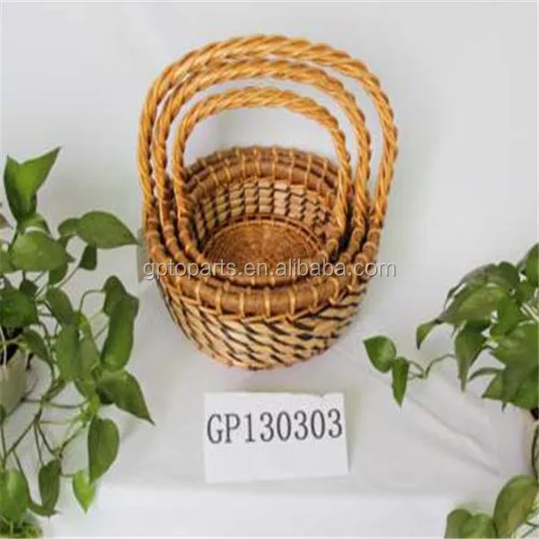 gifts crafts wicker crafts rattan wicker basket with lid wicker