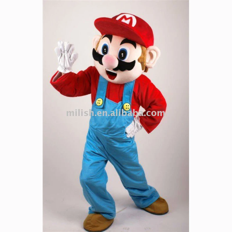 Gros Mario costumes de Mascotte/Personnalisé costumes/costumes de bande dessinée MAE-0017