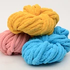 Amazon hot High Quality Soft Super Chunky Yarn Thick Wool Yarn