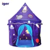 wholesale castle children small foldable house material child indoor outdoor play teepee kids tent