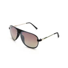 FONHCOO Black Big Frame Thin Temple Brand Sunglasses Sun Glasses For Man